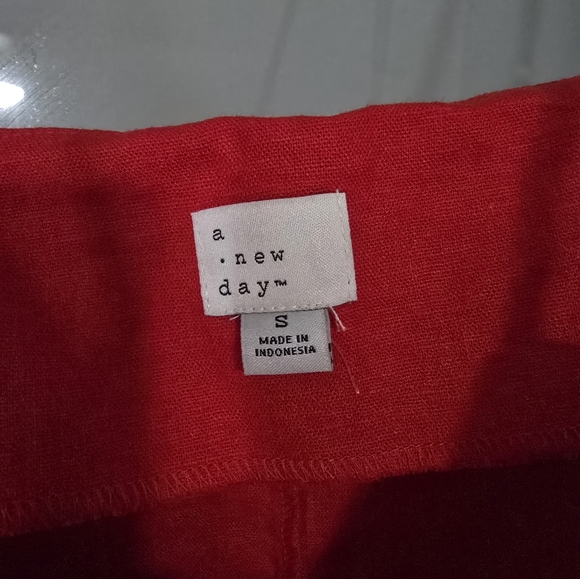 A new day women's red mini dress size small - Picture 3 of 5